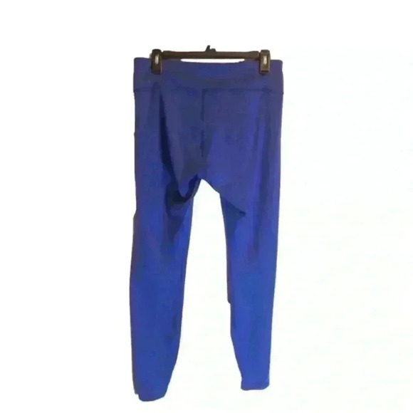 All in Motion Leggings Womens Blue Vibrant Long Mid Rise Active Running NWT - Picture 3 of 11